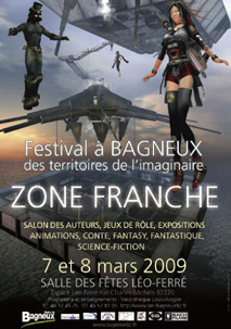 Affiche festival Zone Franche 2009 Affiche festival Zone Franche 2009